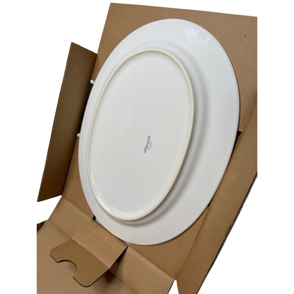 Pfaltzgraff The Winter Frost Collection Oval Platter  295-016-00 In Original Box - Picture 8 of 9